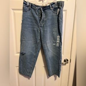 Denim button front Jeans